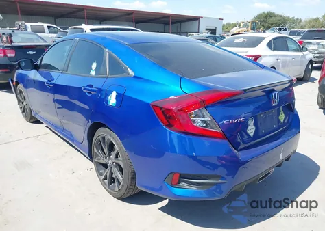 2021 Honda Civic Sport из США, поврежденный, VIN 2HGFC2F89MH545224